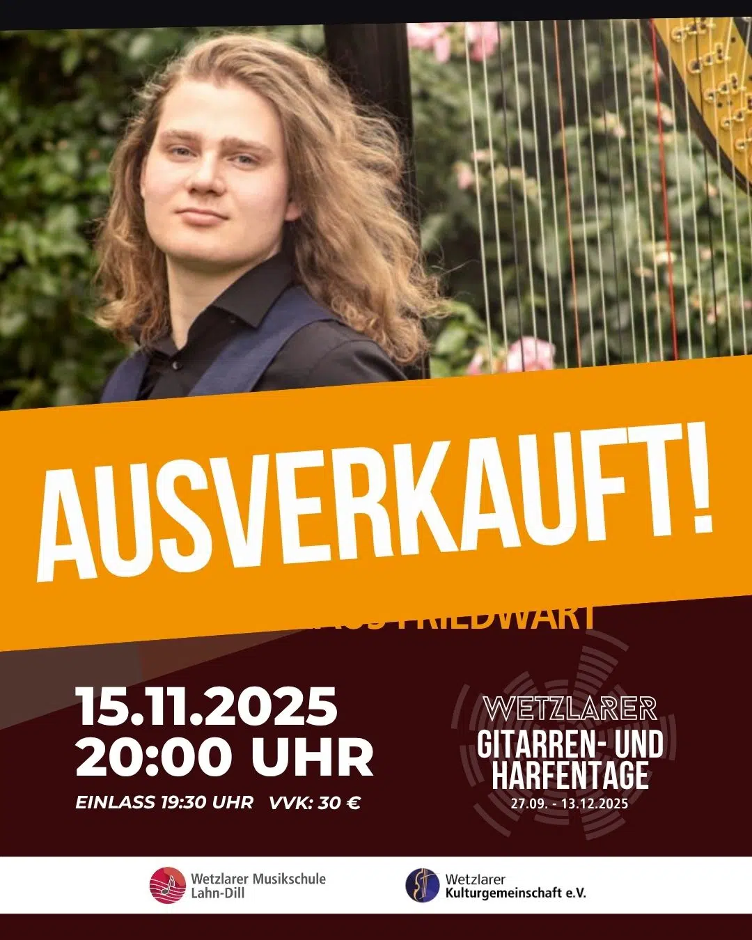 Almos Tallos Wetzlarer Gitarren- und Harfentage 2025 ausverkauft (2)