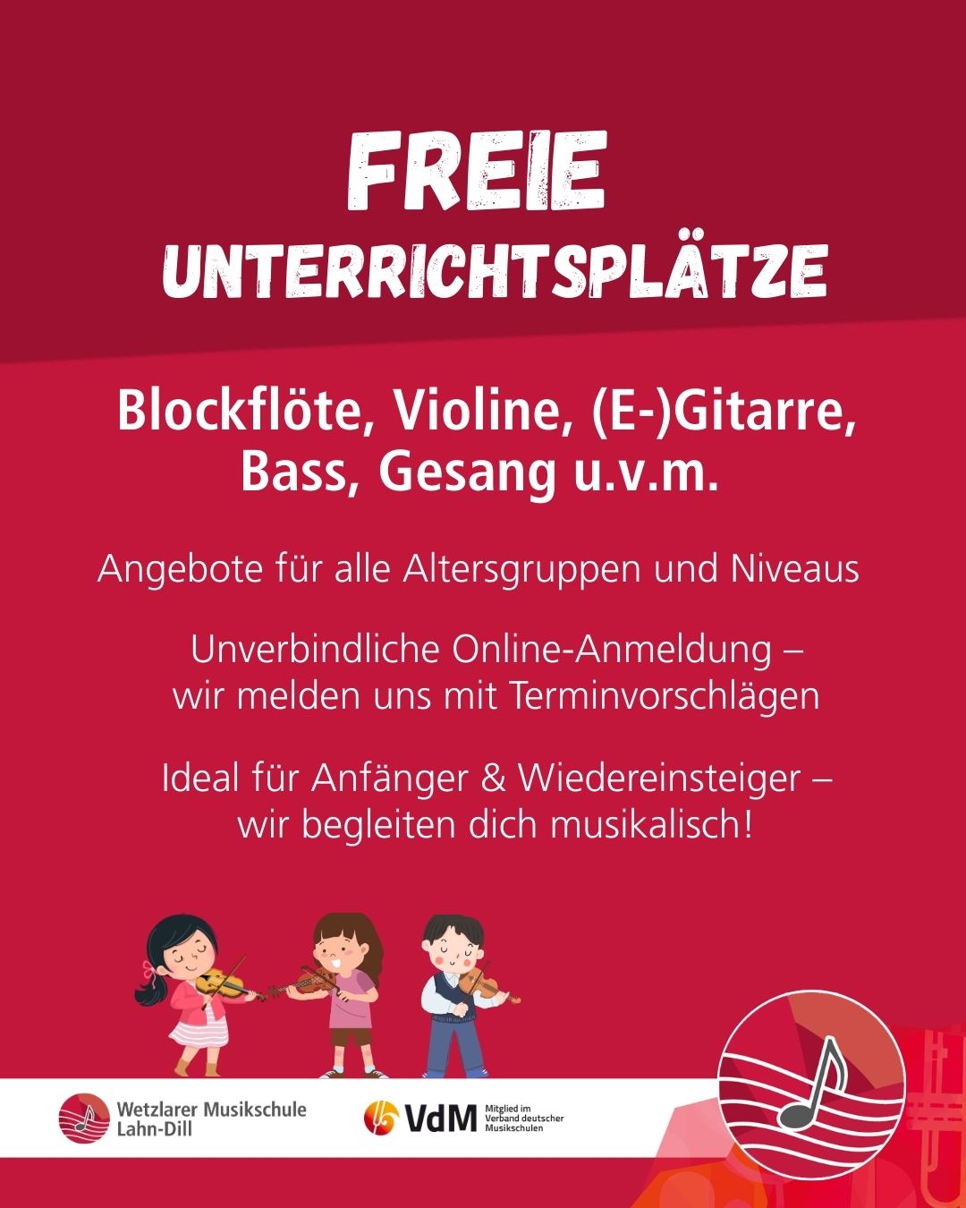 Sommersemester 2026 Freie Plätze